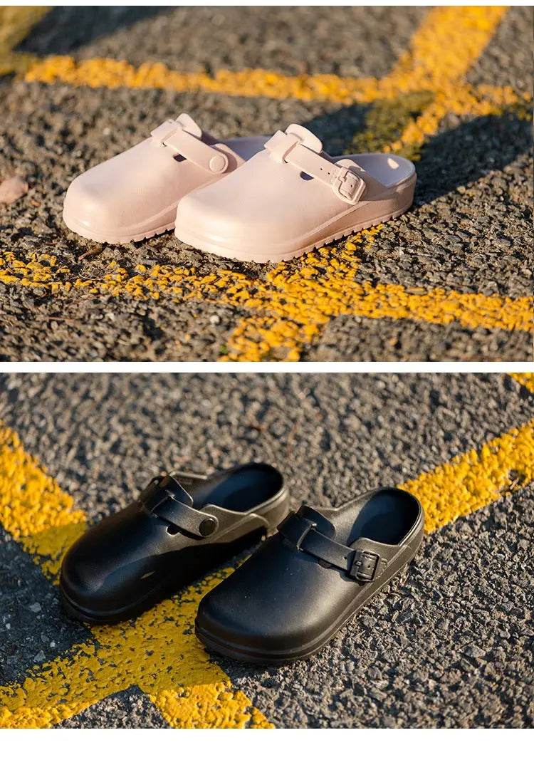Slip-on Shoes that are non-slip and Waterproof, Nurse Shoes, Doctor Shoes