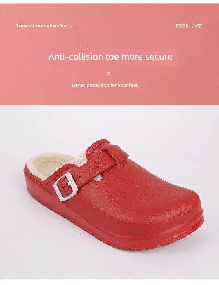 Slip-on Shoes that are non-slip and Waterproof, Nurse Shoes, Doctor Shoes