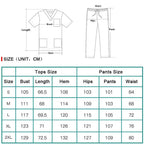 Solid Scrubs for Nurses, Doctors, and Techs. Top and Bottom Medical Scrubs Sets