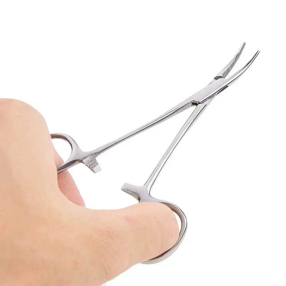 Make Gripping Small Items a Cinch With a Pair of Stainless Steel Forceps, Hemostat, Locking Clamps, Straight or Curved