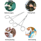 Make Gripping Small Items a Cinch With a Pair of Stainless Steel Forceps, Hemostat, Locking Clamps, Straight or Curved