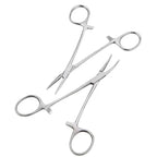 Make Gripping Small Items a Cinch With a Pair of Stainless Steel Forceps, Hemostat, Locking Clamps, Straight or Curved
