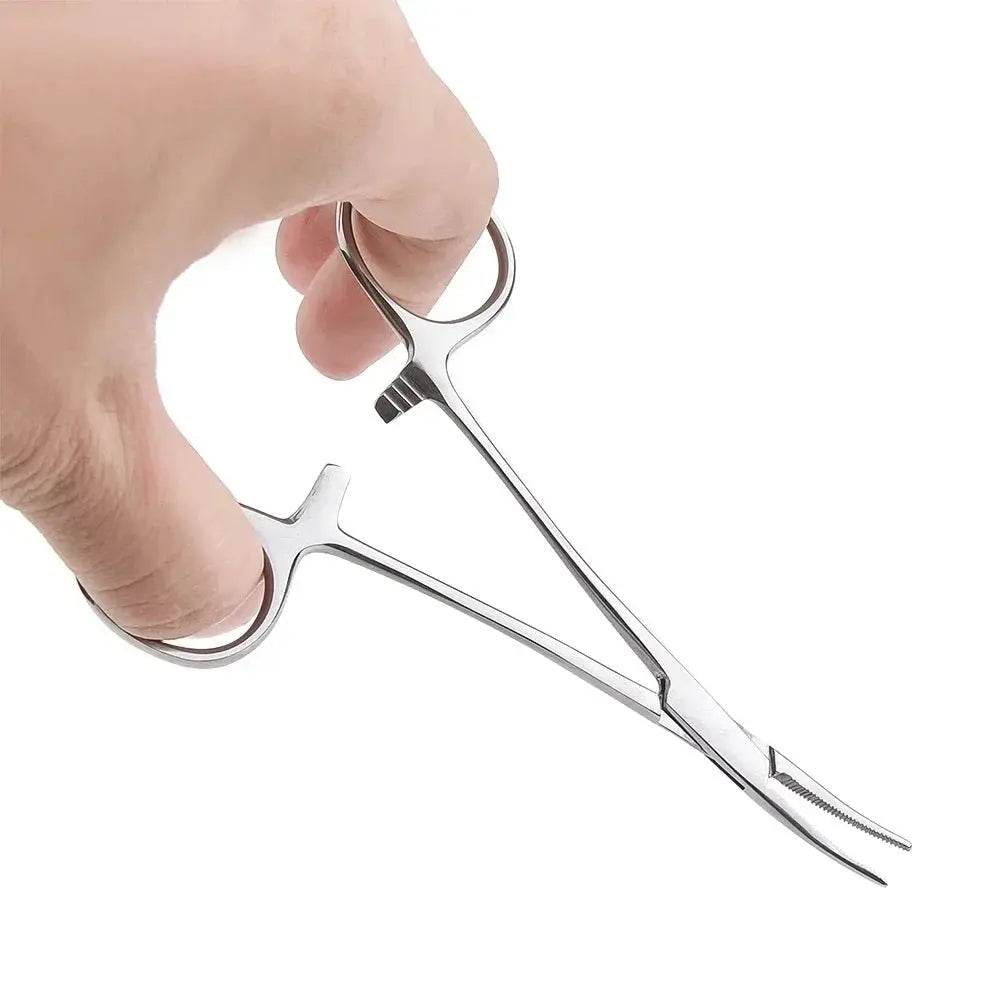 Make Gripping Small Items a Cinch With a Pair of Stainless Steel Forceps, Hemostat, Locking Clamps, Straight or Curved
