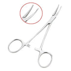 Make Gripping Small Items a Cinch With a Pair of Stainless Steel Forceps, Hemostat, Locking Clamps, Straight or Curved Curved Mouth