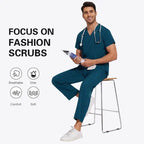 Surgical Uniform, Unisex Scrubs, Jogger Scrubs Set, Multiple Colors