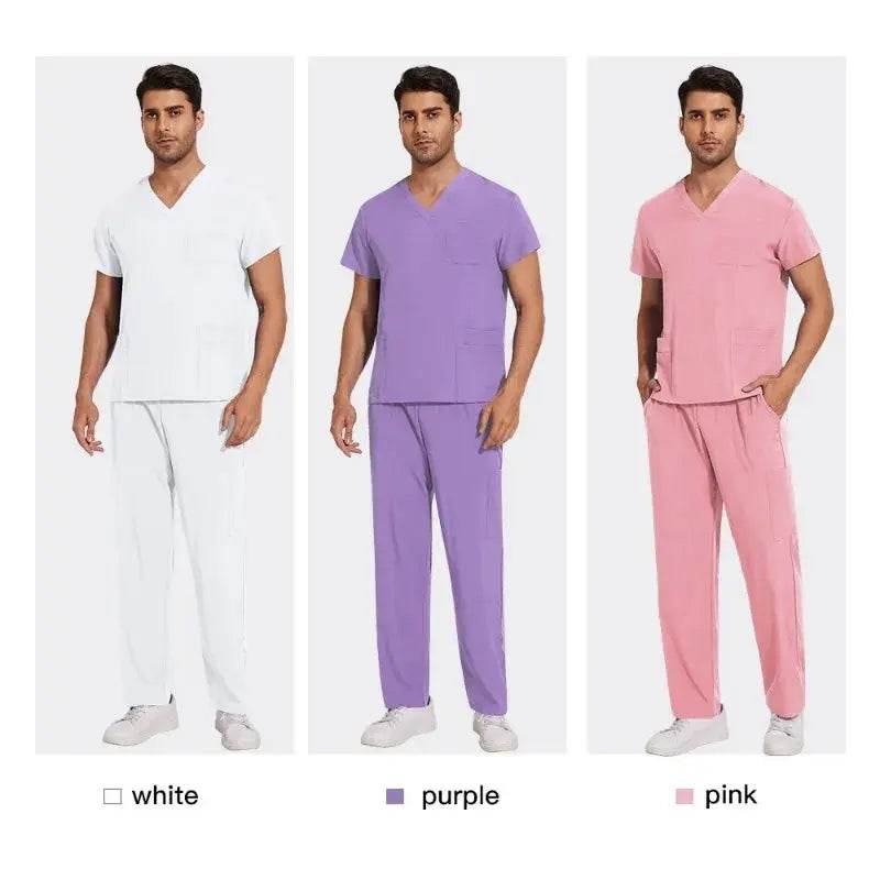 Surgical Uniform, Unisex Scrubs, Jogger Scrubs Set, Multiple Colors