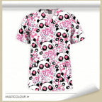 Vibrant Women's Scrub Tops for Stylish Comfort and Durability 64001-24