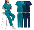 Medical Scrubs Set - Comfortable Hospital Uniforms with Pockets for Ultimate Functionality
