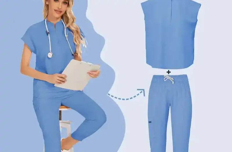 Women's Nurse Scrubs - Stylish and Comfortable Hospital Uniform for Nurses and Doctors