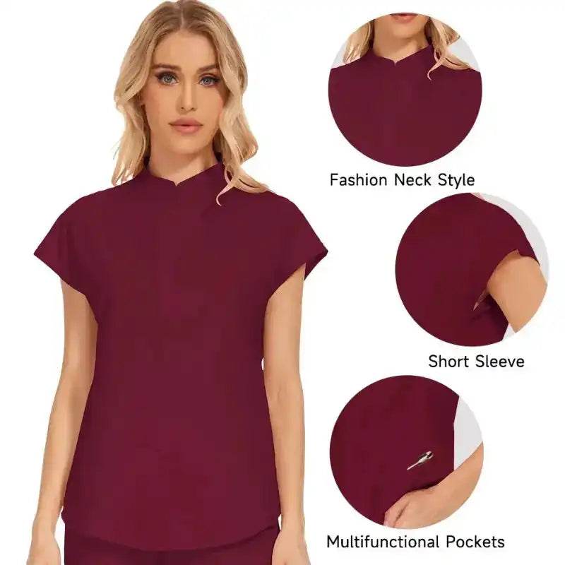 Women's Nurse Scrubs - Stylish and Comfortable Hospital Uniform for Nurses and Doctors