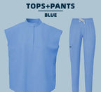 Women's Nurse Scrubs - Stylish and Comfortable Hospital Uniform for Nurses and Doctors 42015-Blue