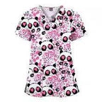 Women's Printed Scrubs - Stylish Scrub Tops and Shirts for Comfort and Durability 64001-24